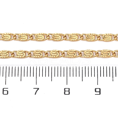 304 Stainless Steel Lumachina Chain Necklaces NJEW-Q013-07G-1