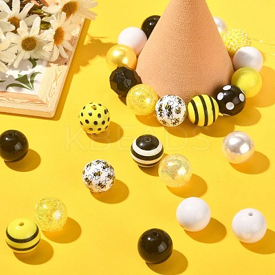 Opaque Acrylic Beads Set MACR-CJC0001-13A-02-1