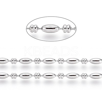Non-Tarnish 304 Stainless Steel Ball Chains CHS-L024-022A-1