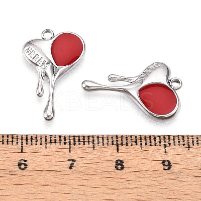 304 Stainless Steel Pendants STAS-N108-12P-1