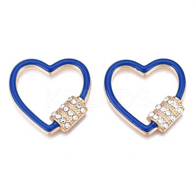 Rack Plating Alloy Enamel Cabochons PALLOY-S132-312-1