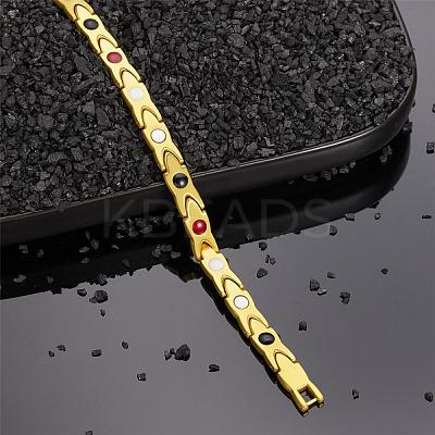 304 Stainless Steel Watch Band Bracelets JB653B-1