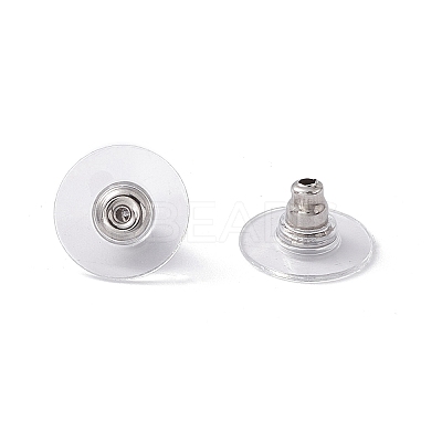 304 Stainless Steel Bullet Clutch Earring Backs STAS-I016-1