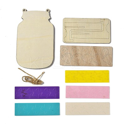 DIY Wood Reward Chart for Kids DJEW-XCP0001-17-1