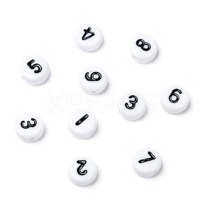 Opaque Acrylic Beads PB9111-1