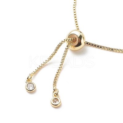 Japanese Seed Braided Rhombus with Evil Eye Link Slider Bracelet BJEW-MZ00001-01-1