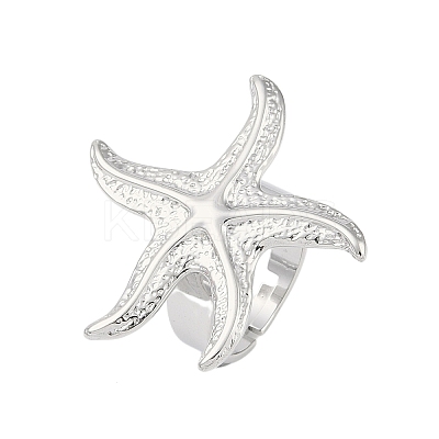 Non-Tarnish 304 Stainless Steel Adjustable Rings for Women RJEW-C095-03P-1