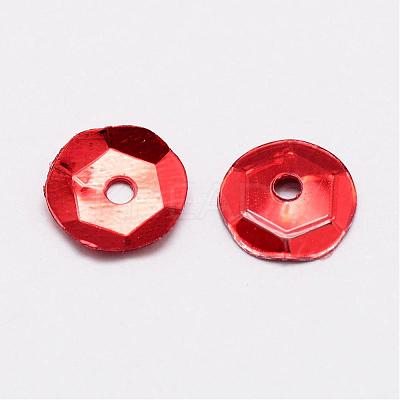 Plastic Paillette Beads PVC-A001-5mm-07-1