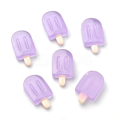 Luminous Resin Cabochons CRES-WH0013-17A-1