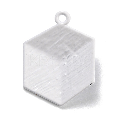 Spray Painted Alloy Pendants LS-ENAM-I052-01-1