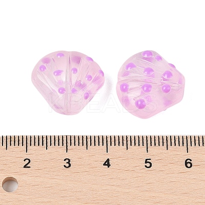 Transparent Glass Beads GLAA-B024-02B-1