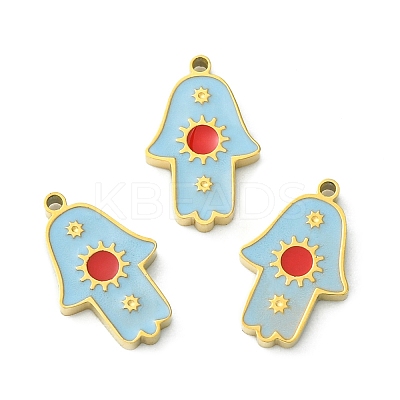 Ion Plating(IP) 304 Stainless Steel Manual Polishing Charms STAS-C075-40G-1