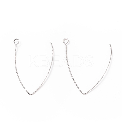 Tarnish Resistant 316 Stainless Steel Earrings Finding STAS-B025-02P-1