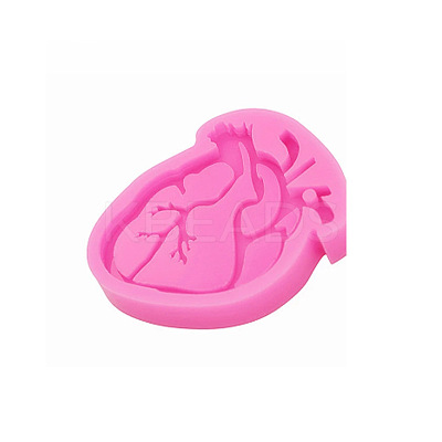 Heart DIY Pendant Food Grade Silicone Statue Molds SIMO-PW0001-320-1