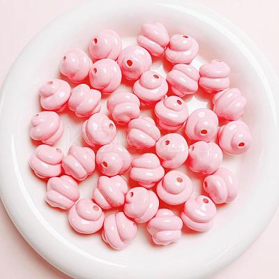 Opaque Acrylic Beads LS-OACR-H034-39E-1