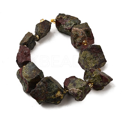 Raw Rough Natural Dragon Blood Beads Strands G-Z087-B09-1