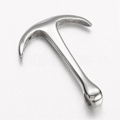 Tarnish Resistant 304 Stainless Steel Pendants STAS-D166-28P-1