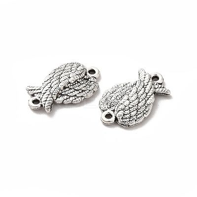 Tibetan Style Alloy Connector Charms X-TIBE-B001-48AS-1