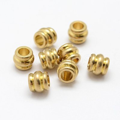 Brass Beads KK-P095-42-1
