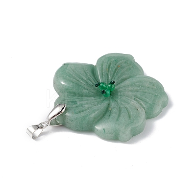 Natural Green Aventurine Big Pendants LS-G-B040-01P-06-1