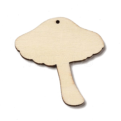 Printed Wooden Pendants LS-WOOD-B007-01B-1