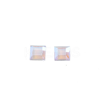 Glass Rhinestone Cabochons MRMJ-N027-045-1