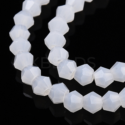 Imitation Jade Glass Beads Strands EGLA-A039-J2mm-D06-1