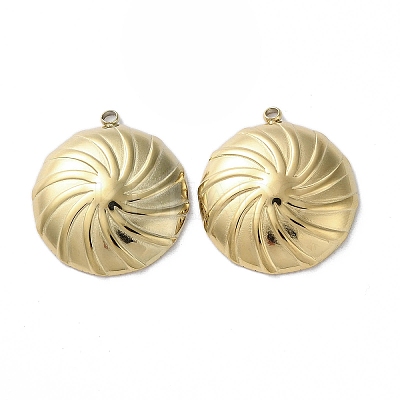 Ion Plating(IP) 304 Stainless Steel Pendants STAS-C090-10B-G-1
