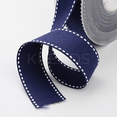 Grosgrain Polyester Ribbons for Gift Packings SRIB-I001-016-371W-1