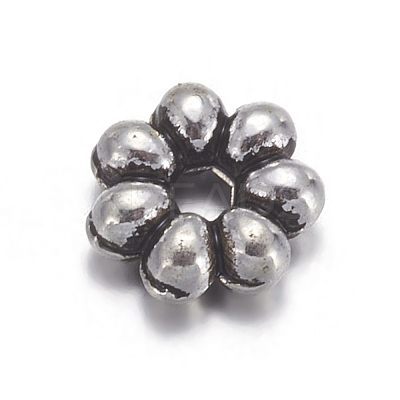 Tibetan Silver Spacers LS-AB-0896-1