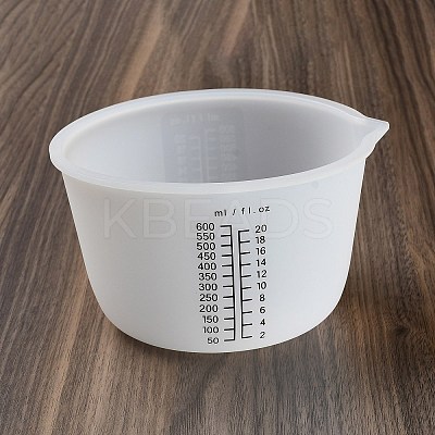 Silicone Epoxy Resin Mixing Measuring Cups DIY-G091-07I-1