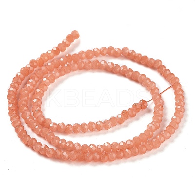 Baking Painted Imitation Jade Glass Bead Strands LS-DGLA-A034-J2MM-A31-1