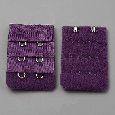 3 Rows x 2 Hooks Bra Extenders DIY-WH0430-562A-07-1