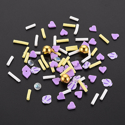 Handmade Polymer Clay Cabochons X-CLAY-N006-152-1
