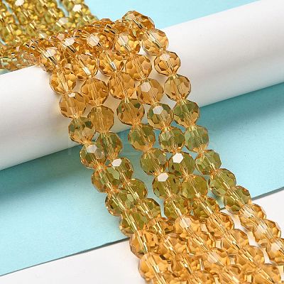Transparent Glass Beads X-EGLA-A035-T10mm-D17-1