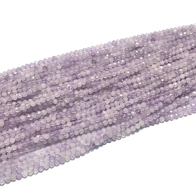 Natural Lavender Amethyst Beads Strands G-O166-28-4mm-01-1