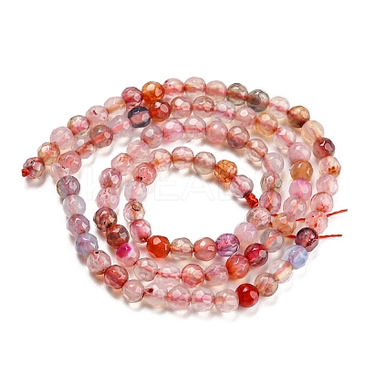 Natural Agate Beads Strands G-Q1000-01F-1