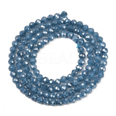 Cubic Zirconia Bead Strands ZIRC-C006-01B-04-1