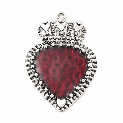 Alloy Enamel Big Pendants FIND-A028-01AS-04-1