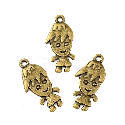 Tibetan Style Alloy Pendants TIBEP-EA13550Y-AB-LF-1
