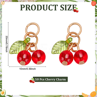 50Pcs Handmade Lampwork Pendants LAMP-ME0001-25-1