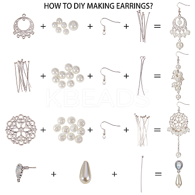 DIY Earrings Making DIY-SC0004-95-1