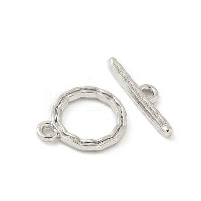 Alloy Toggle Clasps FIND-B047-13P-1