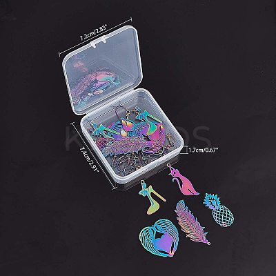 DIY Earring Making DIY-AR0001-08M-1
