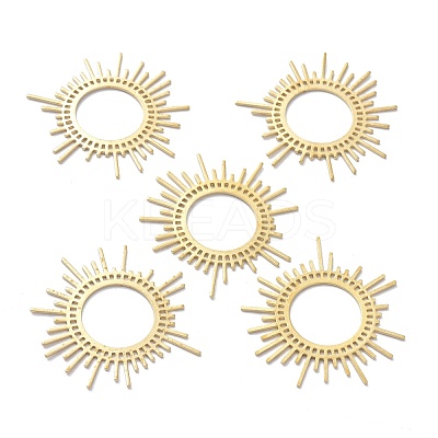 Brass Pendants KK-I010-13C-1