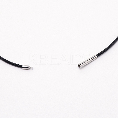 Polyester Waxed Cords Necklace Making LS-MAK-WH0009-05E-01-1
