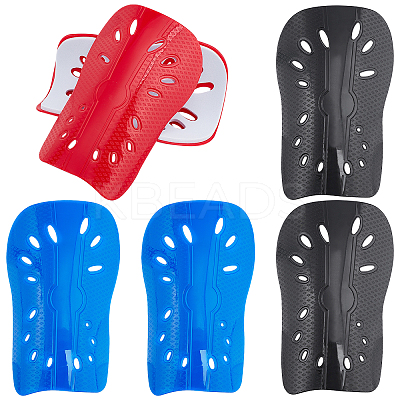 3Sets 3 Colors Plastic Shin Guard AJEW-AR0001-48-1