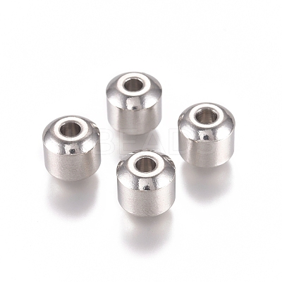 Tarnish Resistant 201 Stainless Steel Beads X-STAS-G225-36P-02-1