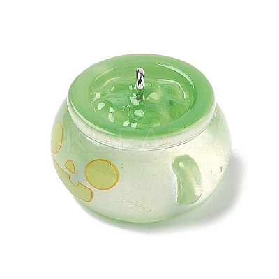 Halloween Transparent Resin Pendants CRES-B024-01P-02-1