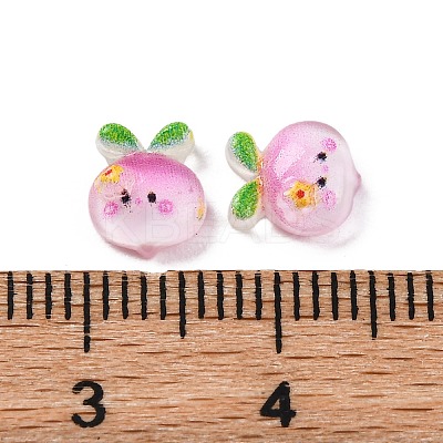 Cartoon Transparent Resin Cabochons CRES-R459-01D-1